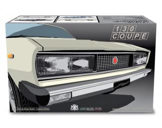 Fiat 130 Coupé 1971 Grigio Chiaro Met. Laudoracing 1:18 Resinemodell (Türen, Motorhaube... nicht zu öffnen!)